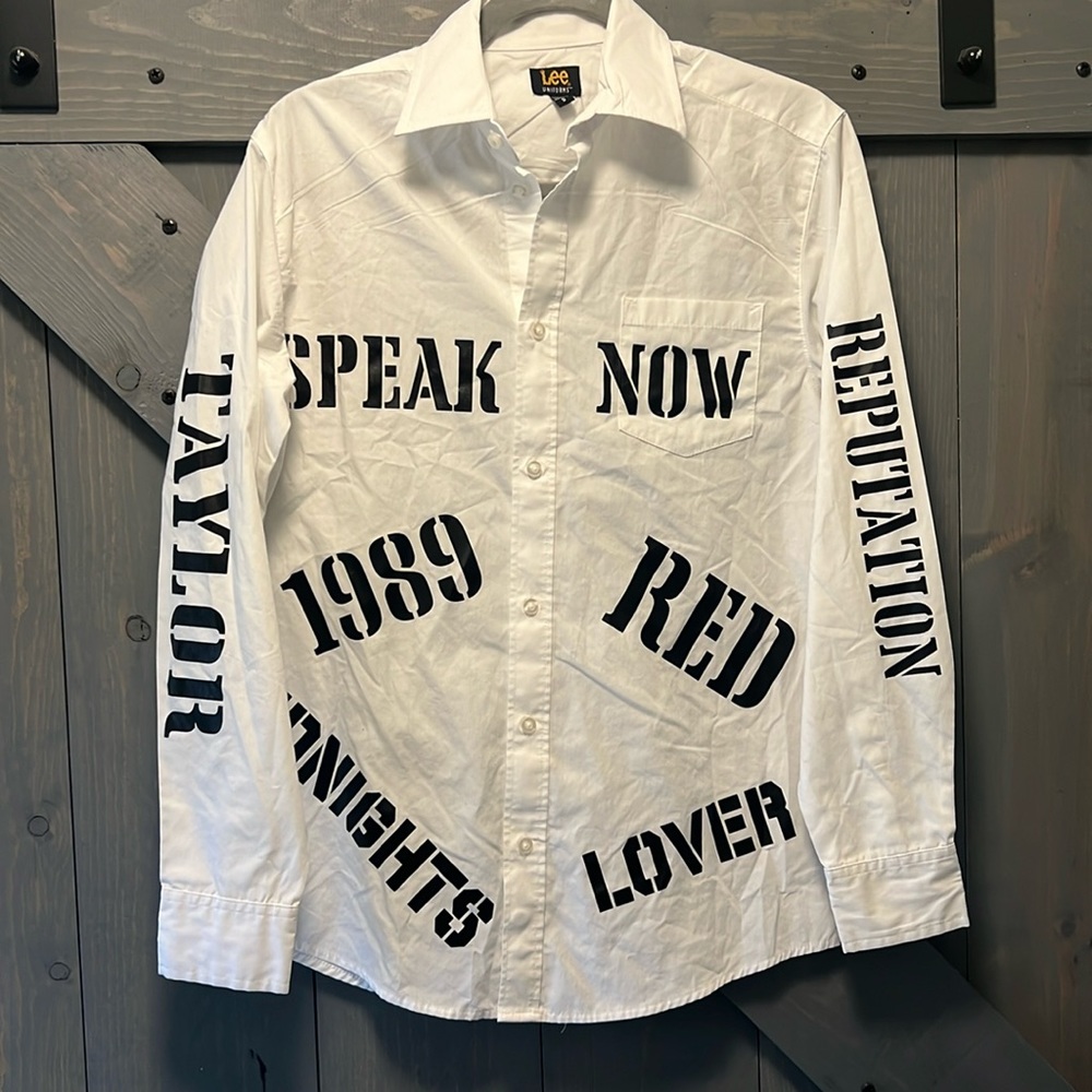 Taylor Swift AMA inspired Shirt Eras tour Swift tour Reputation Small
